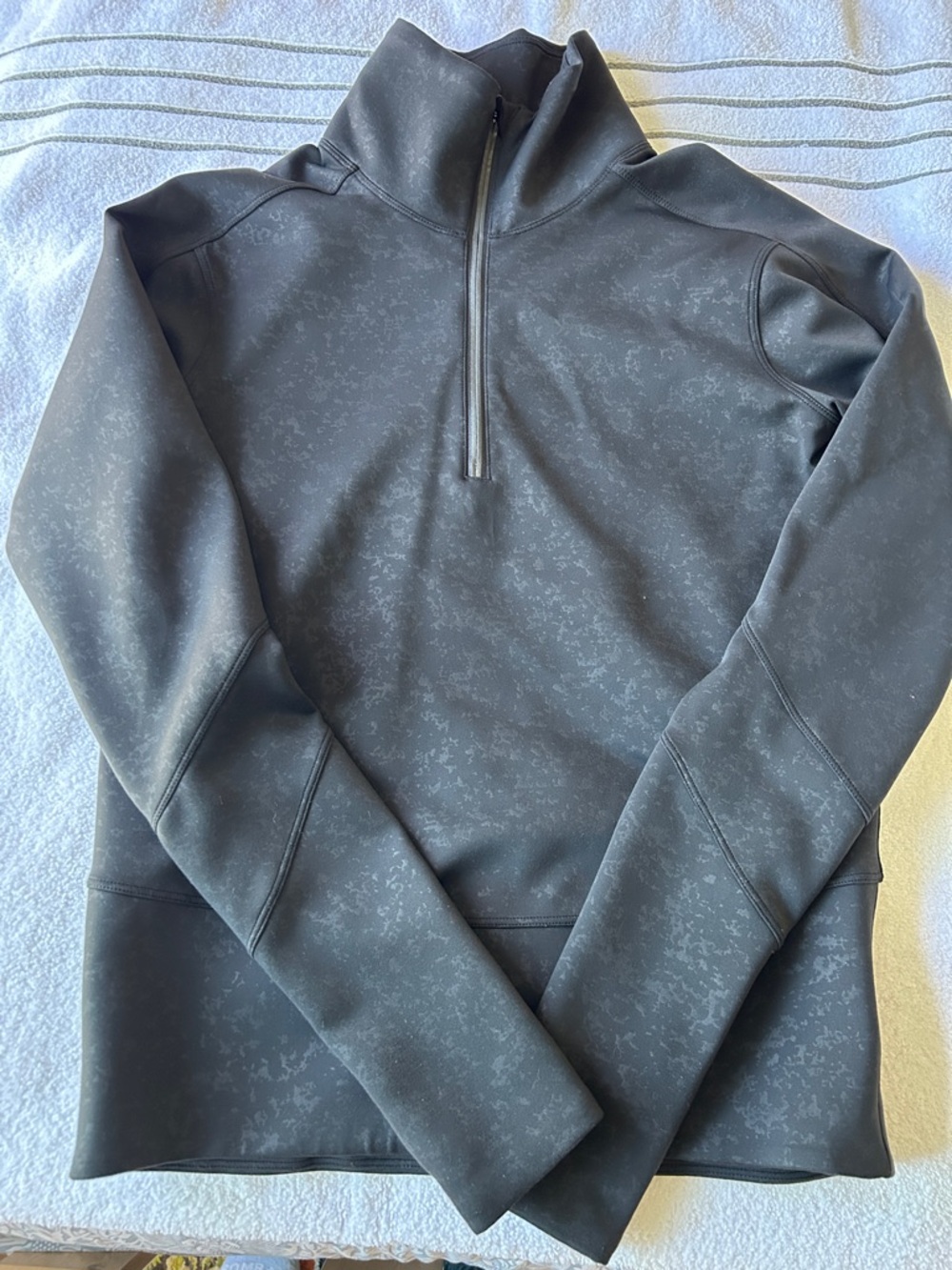 Lululemon Women’s  Black Quarter-Zip Performance Sweater